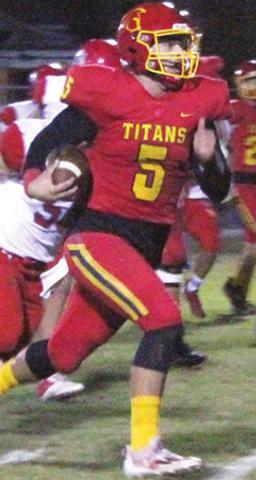 Second half gives Titans win over Caney Valley