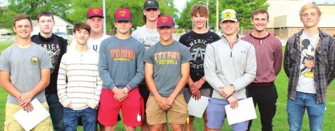 Titan Wrestlers receive awards