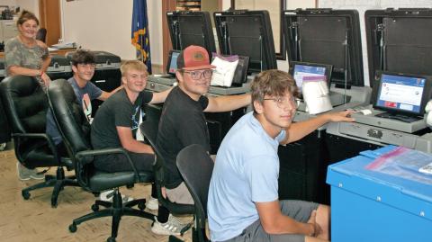 Public testing of the voting machines took place last week
