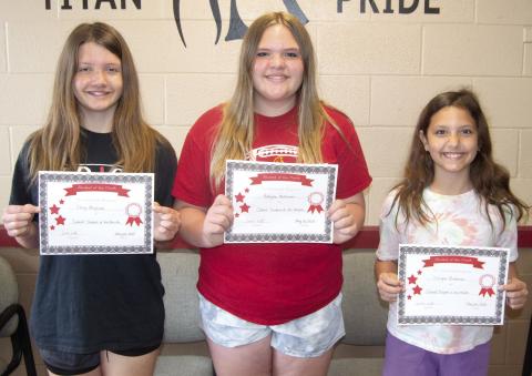 Baxter Central honor rolls announced