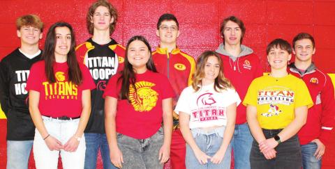 Columbus Titans Winter Homecoming candidates