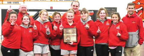 Lady Titans KSHSAA Division II, District 8 Champs