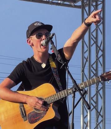 Riverton native Dillon Leggett will be performing on the Bandstand Saturday. Courtesy photo.