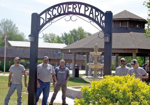 A new entry at Discovery Park