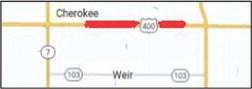 KDOT to make passing lanes on U.S. 400