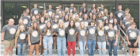 KSHSAA puts on a Student Council Regional Conference across the state. Columbus has hosted the conference the past two years in a row. Being successful last year, another 80 students were gained this year and had a blast. This year, CUHS hosted 28 different schools. The Columbus Student Council did a great job welcoming students as they walked in the doors of the school and interacted very well in group meetings. Christine Lovell is the Student Council Sponsor. Courtesy photo.