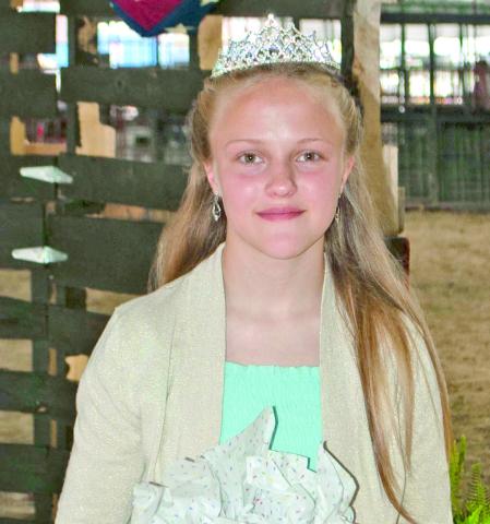Allison Brown, Glittering Stones 4-H Club was last year’s Fair Queen.