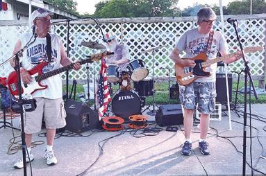 The Ridge Runnerzz comprised of Jerry Brady on bass and vocals, Terry Stickley on lead and rhythm guitar and vocals and Jimmie Miller on drums and vocals have been together about six years. They play rock and some country from the 50s 60s and 70s. The group plays all over Kansas, Missouri and Oklahoma. They will be performing on the Cherokee County Fair Bandstand Tuesday night of Fair Week.