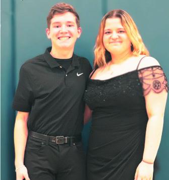Southeast High School students have been selected for Malaia Ellis, sophomore, alto and Hudson Locke, sophomore, bass auditioned against singers across Kansas to become a part of the 2025 State Honor Choir. The State Honor Choir is made up of 256 singers, 64 students for each voice part are chosen from across Kansas. The group will perform March 1 at 11:30 a.m. in Wichita at the Century II Performing Arts Center. Courtesy photo.