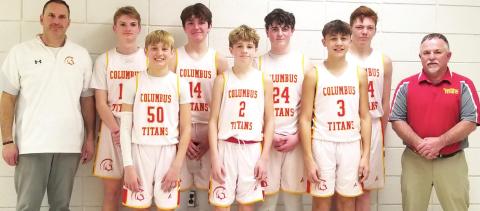 Central Titan Eighth Grade wraps season at CCCJL