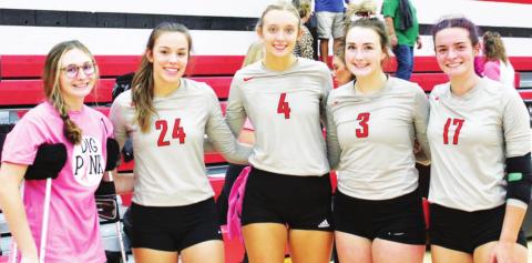 Lady Lions lose in three to Lady Rams on Senior Night