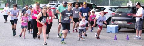 The Fourth of July 5K run 