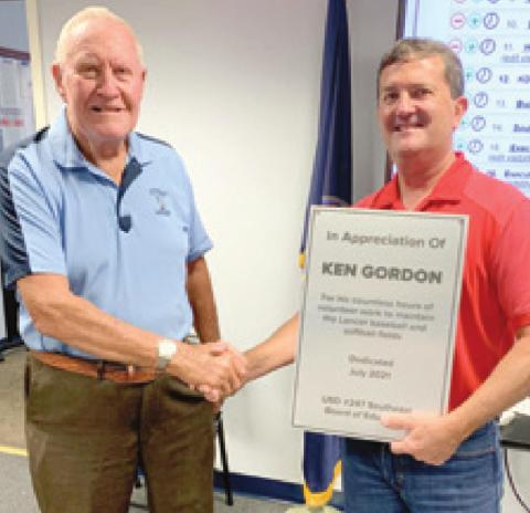 Gordon recognized