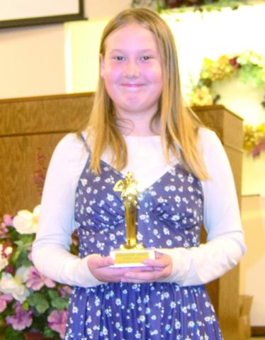 Students at Life Christian School received awards at a special ceremony recently. Piper Hall was recognized as Most Improved, Privilege Level 10C/6A, Principal’s Honor Roll and Christian Character Award: Persuasive.