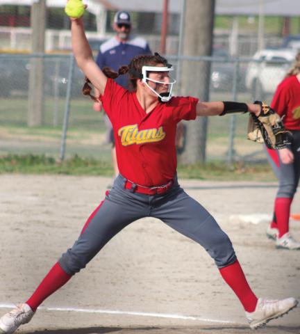 Saporito throws 8Ks in shutout