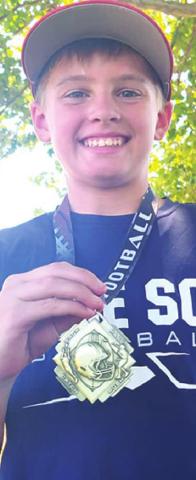 Paxton Schalk First Place 9-11 Strong Man