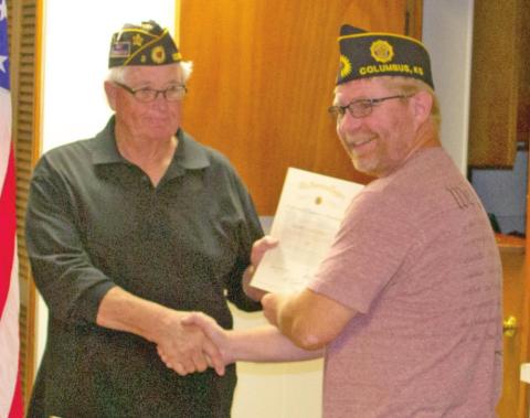 Columbus American Legion honors long-time members