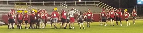 Midnight practice opens Titan season