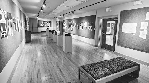 Student Graphic Arts show at Labette Community College
