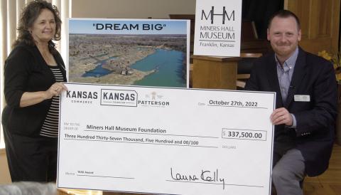 Grant to move coal shovel to miners museum