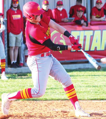 Brett Hamilton gets a hit in the bottom of the fourth and Midgett scores.