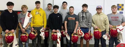 Titan Football year-end recognition