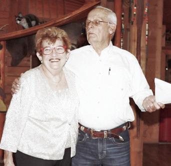One of the first people to become a lifetime member of the Big Brutus Corporation, Pat Lehmann attended her first annual meeting. She drove from Wichita to attend the meeting though she has received an invitation every year. Photo by Emmett Sullivan.