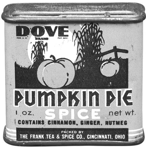 This vintage tin is a reminder that pumpkin spice was a well-loved flavor long before coffee shops started adding it to their drinks every year. Photo Credit: Morford’s Antique Advertising Auctions (c) 2024 by Cowles Syndicate Inc.