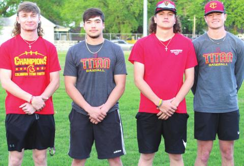 Titan Baseball, Tennis recognized