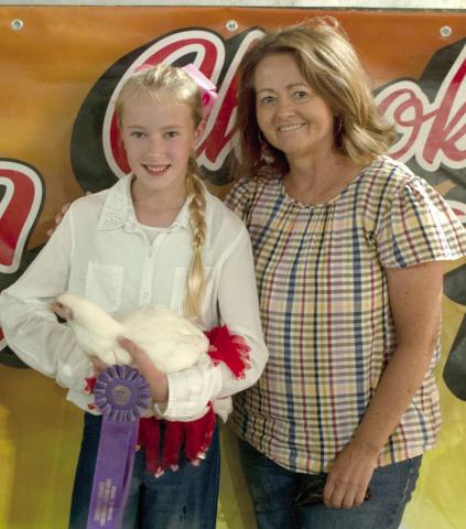 Some 4-H members opt to sell their animals during the premium auction at the Fair. Money received in the premium sale allows them to continue to grow and learn into the next year’s fair, with purchasing their next project animal.