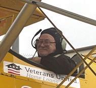 Ivan Queen ready to take flight to soar over the Pittsburg area on 20 minute veterans flight with Dream Flights. Courtesy photo.