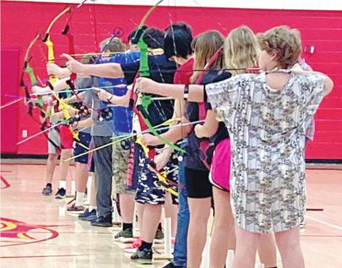Archery growing club at Central