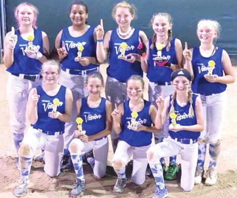 Colman Vision wins 12U league title