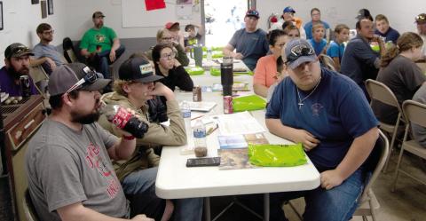 The Hunter Safety School held at The Cherokee County Sportsman’s Club Saturday was well attended. The program was conducted by Conservation Officers Austin Seoers, Colby Austin and Jim Bussone.