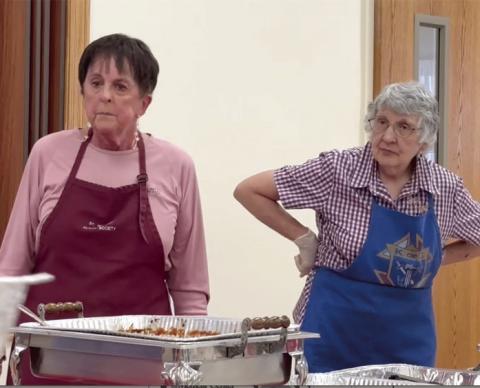 St. Bridget’s was the host of the recent St. Joseph’s Table feast. Diners were able to enjoy a large selection of Italian favorites including gnocchi and manicotti. The event always has a large attendance and this year was no exception.