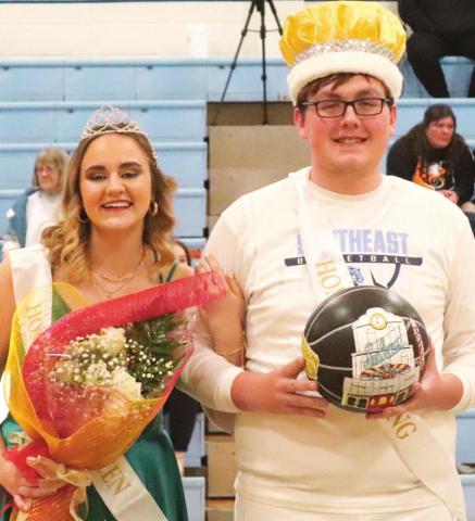 Basketball Homecoming Queen and King
