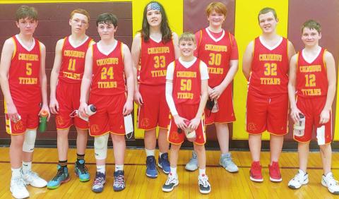 Central Titans play CCCJL Tournament