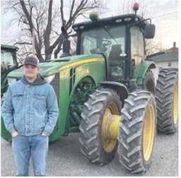 Columbus High School Future Farmers of America member Brodey Allison was one of those who participated in “Drive Your Tractor to Work Day”. The breakfast the group had planned for this week was rescheduled to Wednesday, February 26 due to the weather.