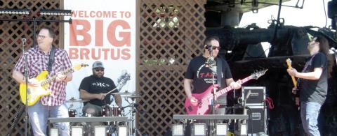 The band Constant Chaos was one the several bands who performed at the Big Brutus 60th Birthday Bash. Southeast Kansas’ biggest tourism attraction had hundreds of celebrations.