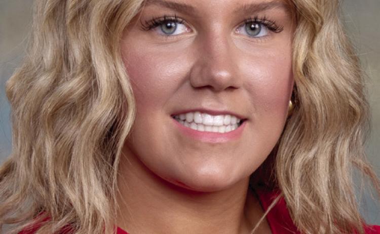 Valedictorian Kenadie Carter