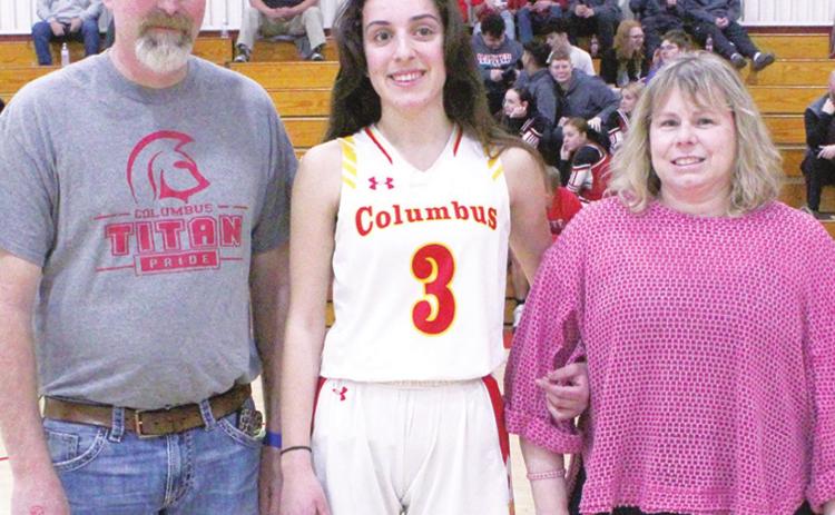 Basketball seniors recognized