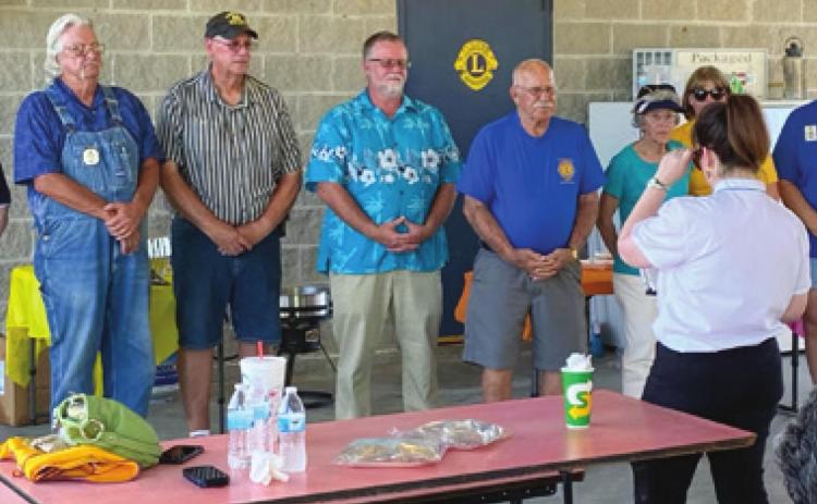Lion District Governor Lori Horton