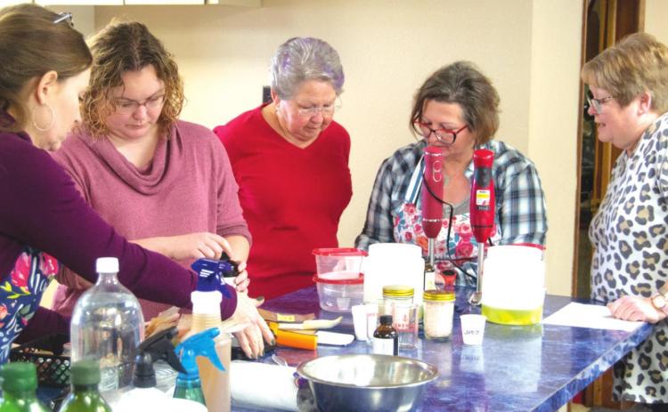 Handmade soap making draws crowd
