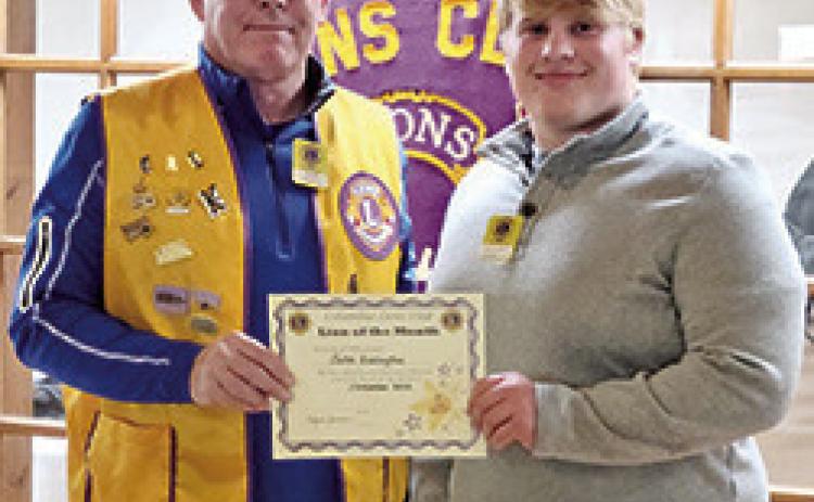 Eddington is named November Lion of Month