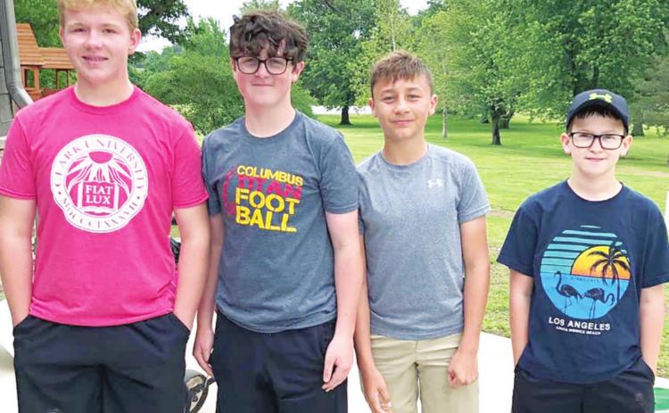Junior Golf 2021 Participants