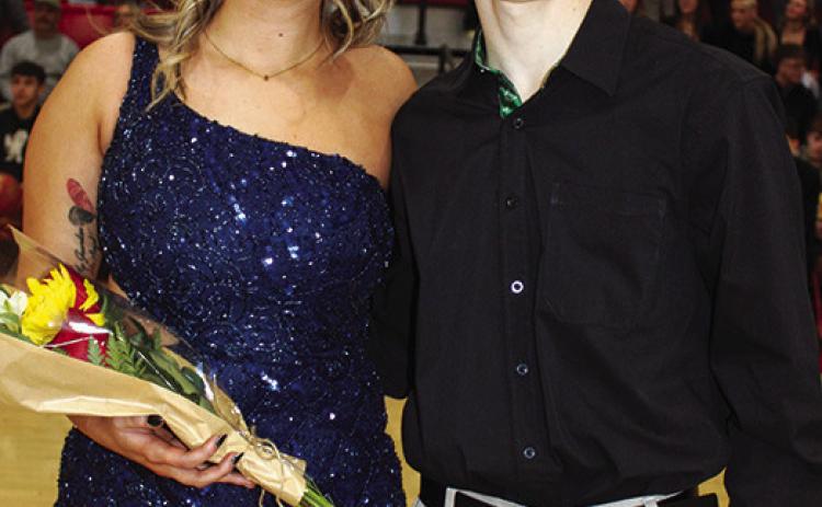Seniors, Chloe Rogers and Korbyn Newberry were members of the 2025 Winter Homecoming Court crowned during the basketball games at the CUHS Gymnasium, Friday.