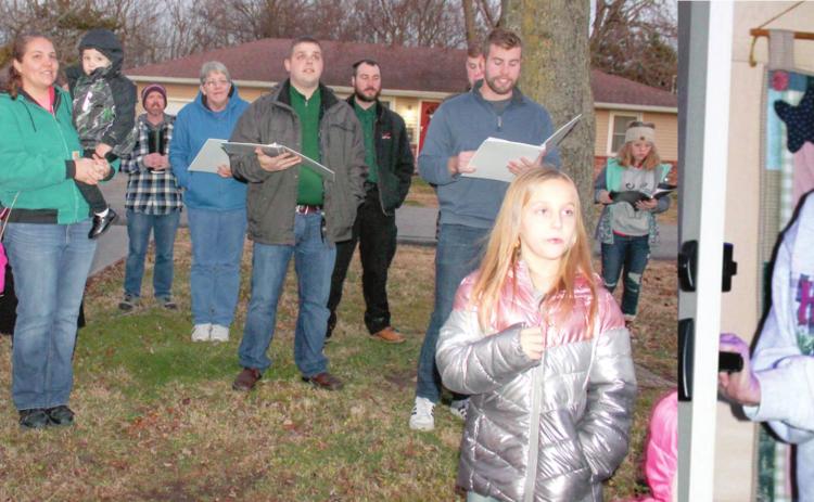 A group of carolers