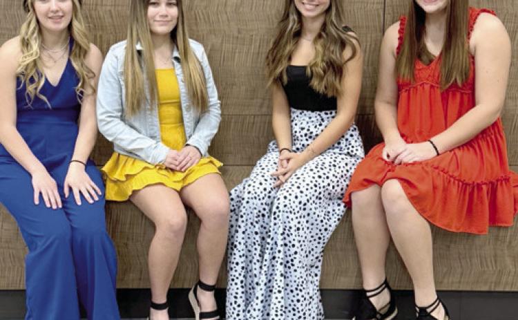 Riverton High School Basketball Homecoming will be Friday, January 12. Coronation will be after the Varsity Girl’s Game at approximately 7:30 p.m. Queen candidates include left to right. Freshman: Carleigh Jo Busby. She will be escorted by Andrei Ayeng. Sophomore: Olivia Williams. She will be escorted by Cale Forbes. Junior: Haylie King. She will be escorted by Nolan Buschman. Senior: Elizabeth “EJ” Wells. She will be escorted by Ryder Phillips. Courtesy photo.
