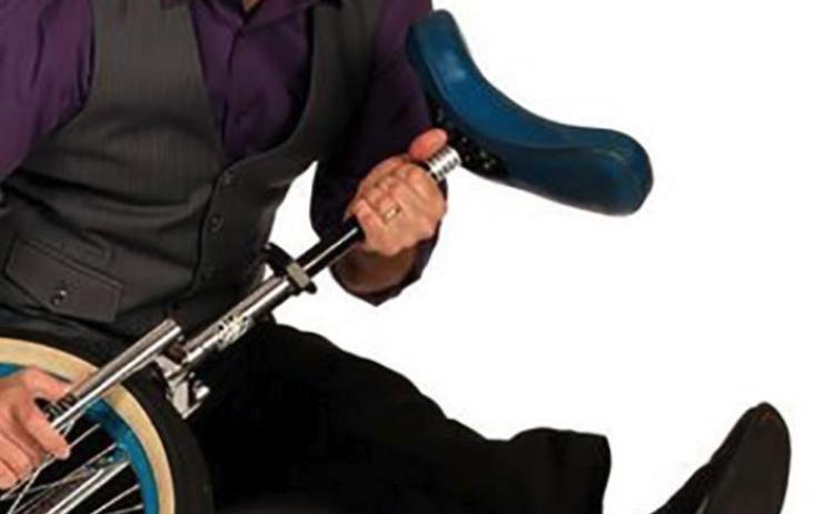 Mike Bliss will perform comedy, illusions and unicycle feats at the Center Christian Church chili feed Sunday.