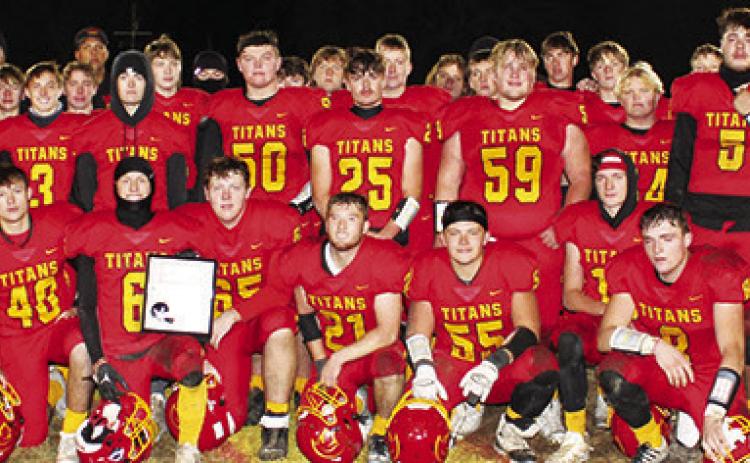 CUHS Titans Kansas Class 3A Sectional Runner-up